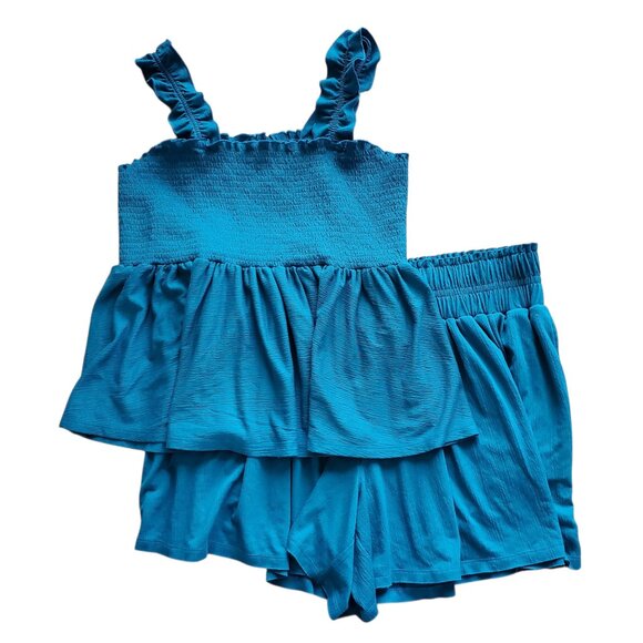 TANK/PAPER BAG SHORT 2-PC SET SIZE 2X - Picture 2 of 8